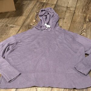 lululemon athletica Lavender Hooded Sweater